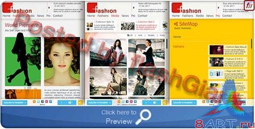 ActiveDen - proFashion � FaceBook Template