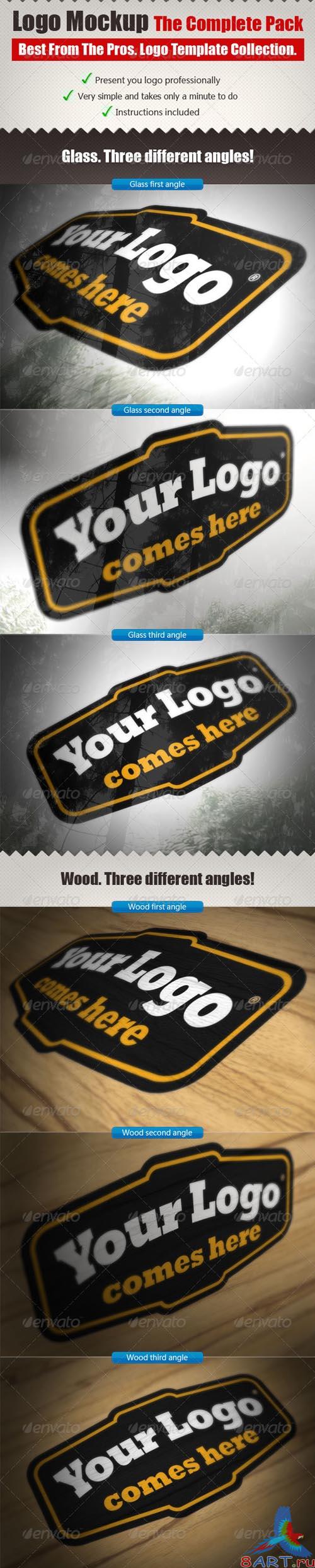 GraphicRiver The Complete Logo Mock Ups Pack - REUPLOAD