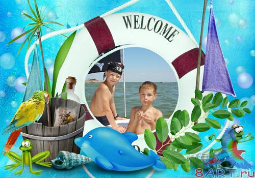 PSD frame - Welcome to the board