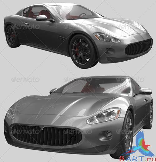 GraphicRiver 3D Sport Car
