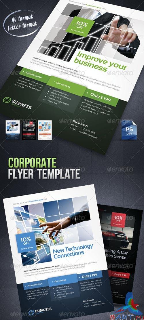 GraphicRiver Corporate Flyer Template GraphicRiver Corporate Flyer Template