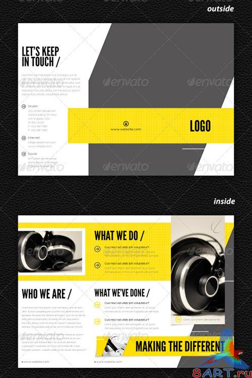 GraphicRiver Stylish Trifold Brochure Vol. 3
