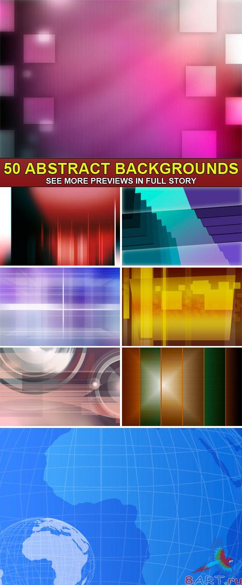 PSD Source - 50 Abstract backgrounds