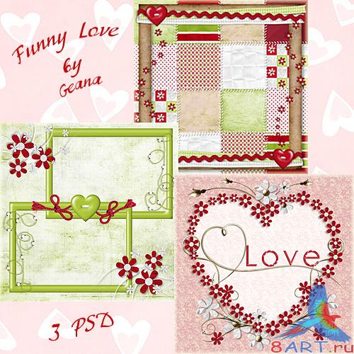 Игривые фоторамки - Funny Love Игривые фоторамки - Funny Love