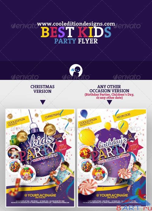 GraphicRiver Best Kids Party Flyer