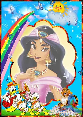 Веселая летняя рамка чтобы детей. Веселая летняя рамка на детей.