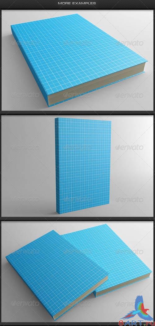 GraphicRiver Standart Book Mock-Up GraphicRiver Standart Book Mock-Up