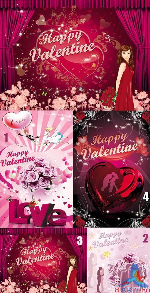 PSD templates - Valentine's Day 5