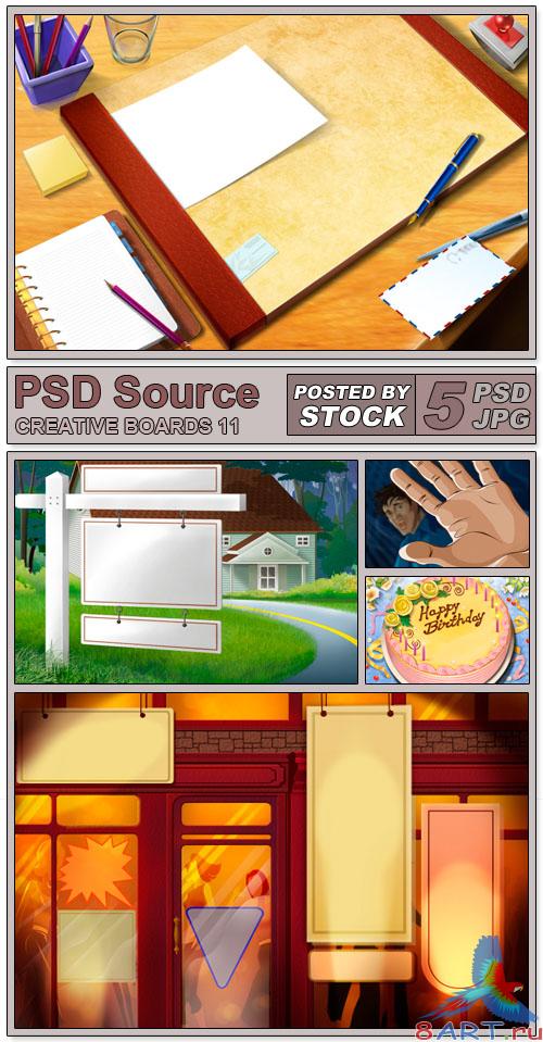 PSD Source - Creative boards 11