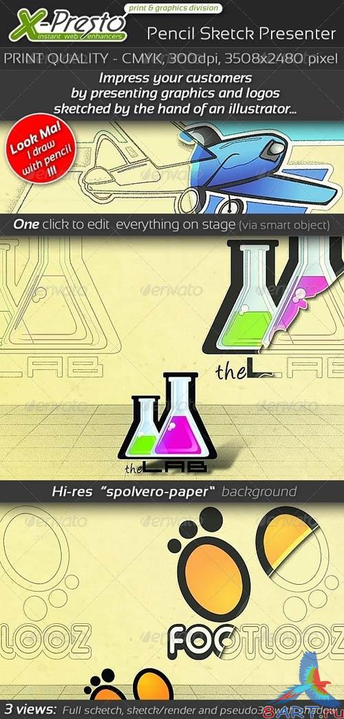 GraphicRiver Pencil Sketch Presenter