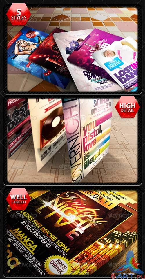 GraphicRiver Professional Flyer & Poster Mockup Bundle 2