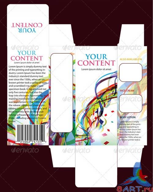 GraphicRiver 3D Box Template GraphicRiver 3D Box Template