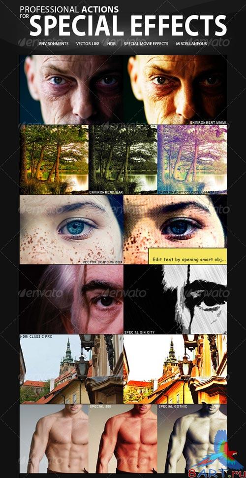 GraphicRiver PRO Actions - 42 Special Effects