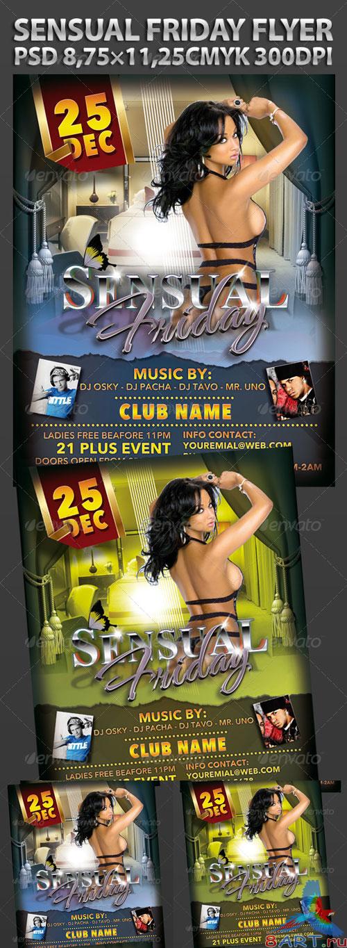 Sensual Friday Flyer