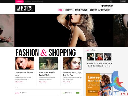 JA Methys - Joomlart Template