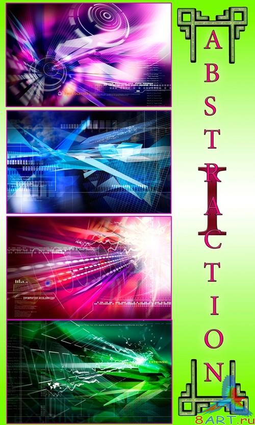 Многослойные Фоны в Тему Абстракция - кусок 1 Многослойные Фоны в Тему Абстракция - доля 1