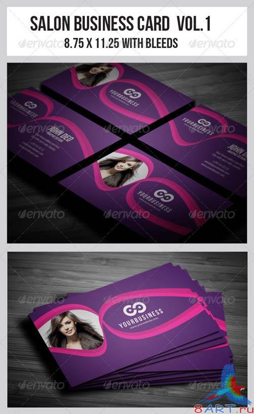 GraphicRiver Salon Business Card Vol.1 GraphicRiver Salon Business Card Vol.1