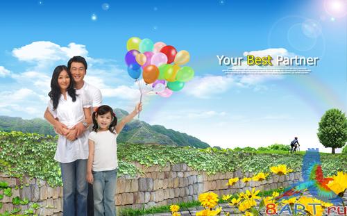 Sources - Colorful balloons