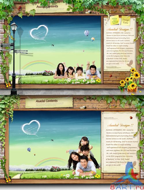 Sources - A beautiful spring sunset