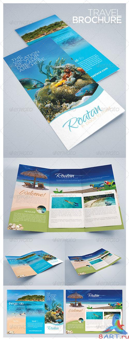 GraphicRiver Travel and Tourism Brochure - Caribbean Beach GraphicRiver Travel and Tourism Brochure - Caribbean Beach