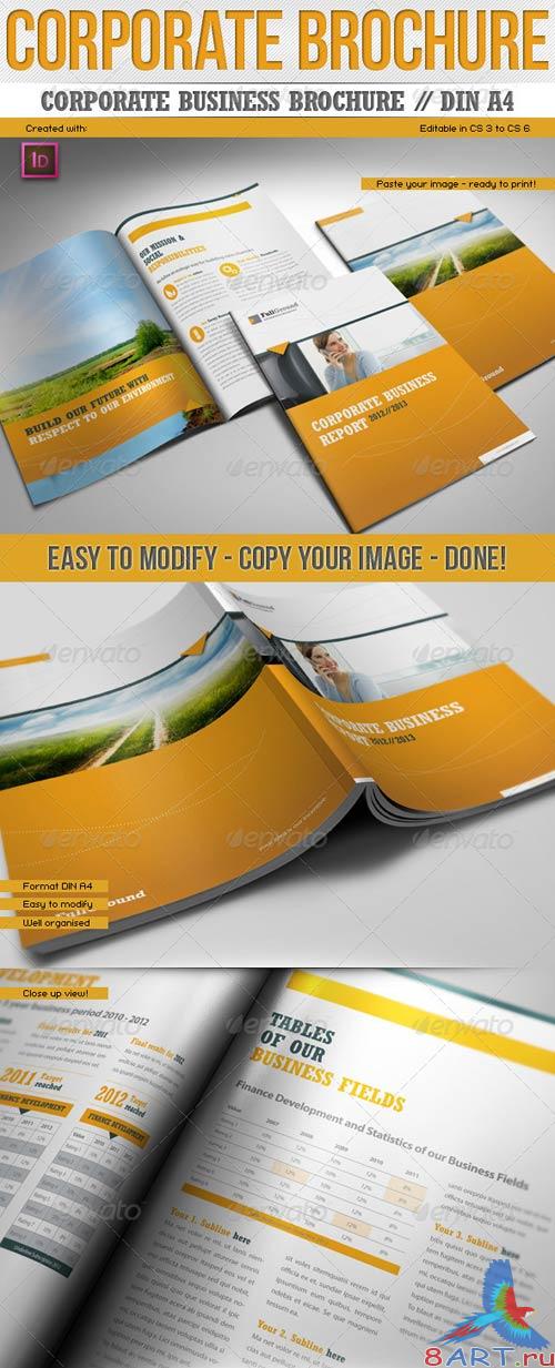 GraphicRiver Corporate Business Report // Din A4 // Premium GraphicRiver Corporate Business Report // Din A4 // Premium