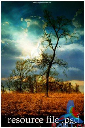 �������� �������� � ������� ������� psd