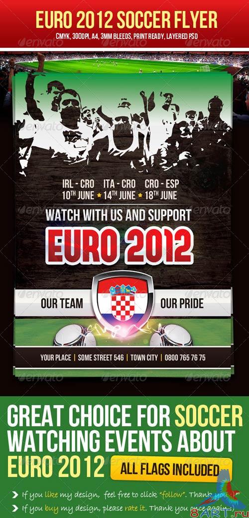 GraphicRiver Euro 2012 Soccer Flyer