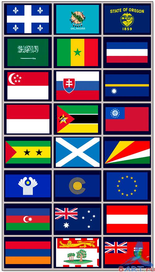 Flags - PSD Flags - PSD