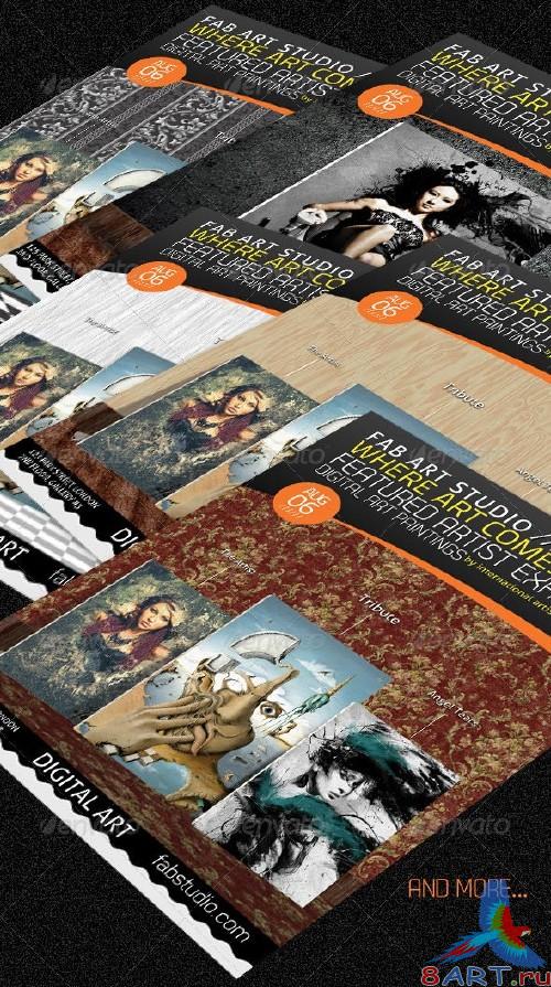 GraphicRiver Digital Art Studio & Gallery Flyer PSD Vol.2 GraphicRiver Digital Art Studio & Gallery Flyer PSD Vol.2