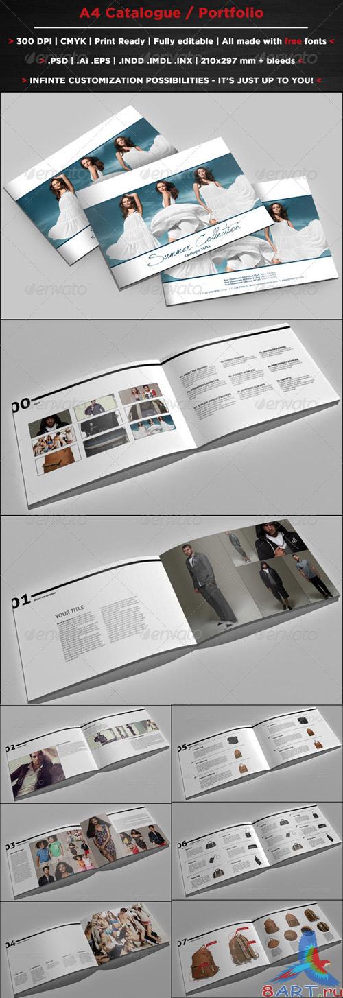 A4 Catalogue and Portfolio - GraphicRiver