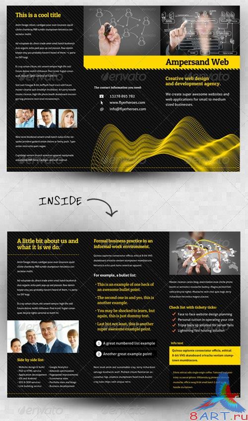 GraphicRiver Ampersand Three Fold Brochure Template