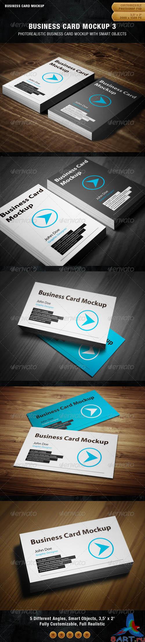 Business Card Mockup 3
