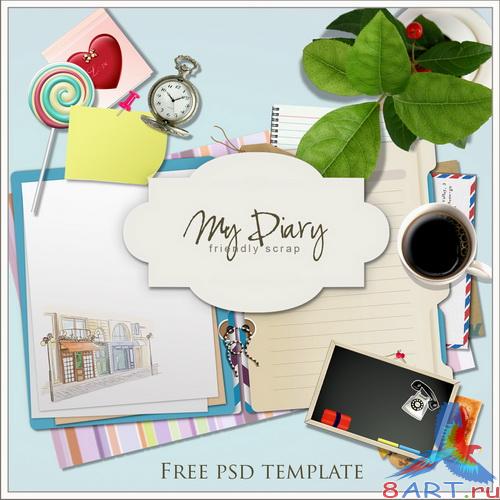 PSD - My Diary - 