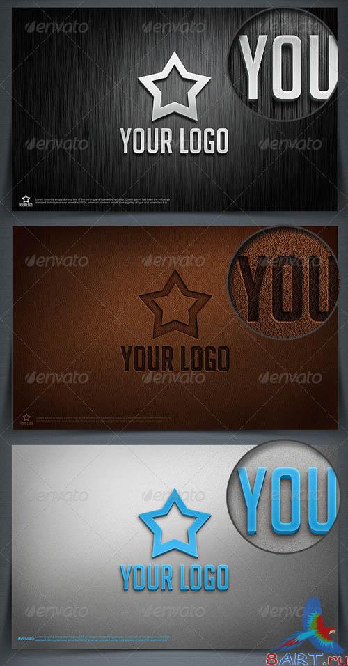 GraphicRiver Straight Logo Mockup