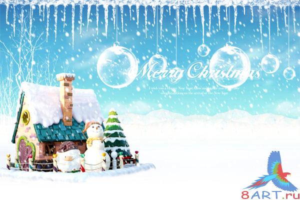 Cristmas -  (    Photoshop)