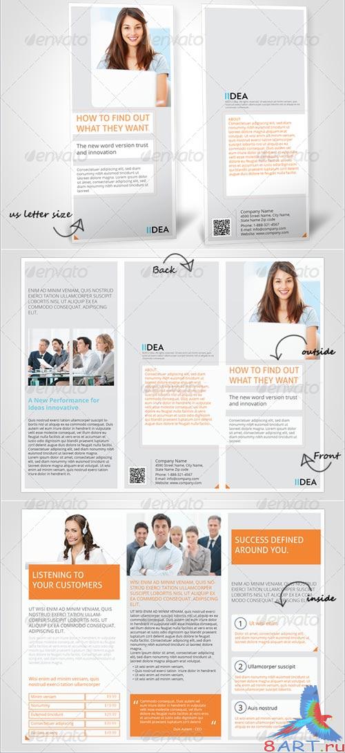 GraphicRiver Threefold Brochure