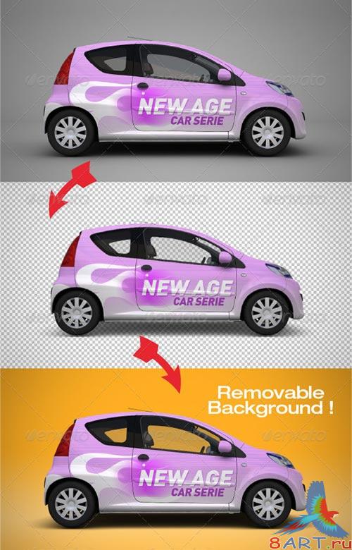GraphicRiver Mock-up for Car Branding 2 GraphicRiver Mock-up for Car Branding 2