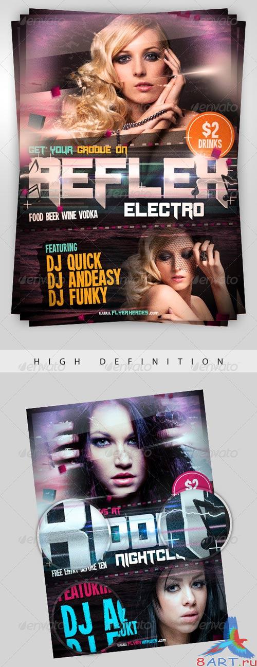 GraphicRiver Exoden Nightclub Party Flyer Template