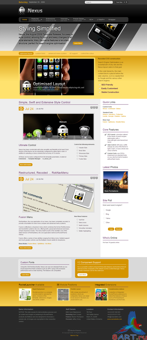 10 �������� ����� Joomla