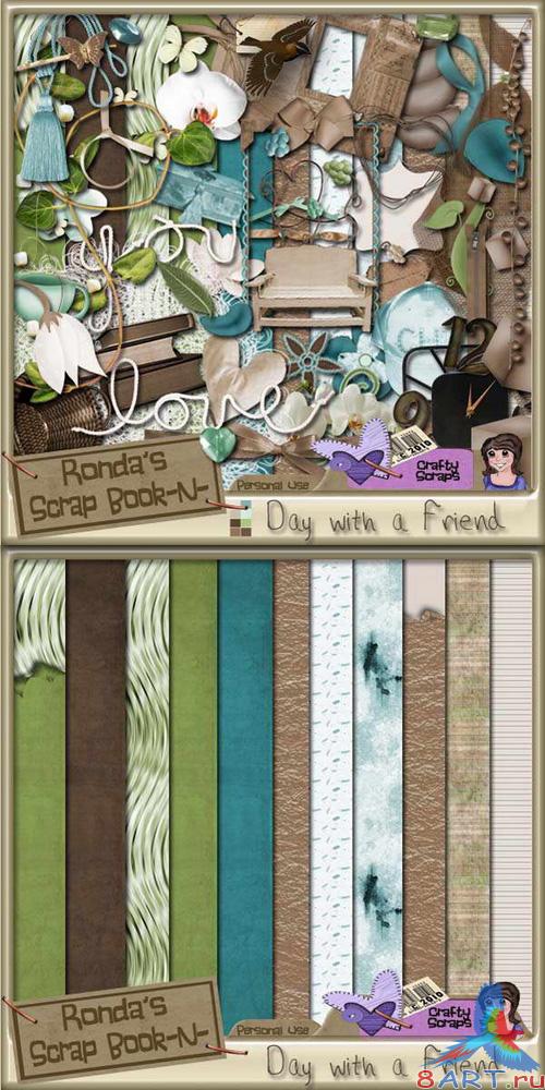 Scrap-set - Day With a Friends