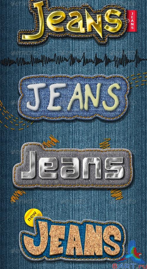 GraphicRiver Jeans Stripe Actions