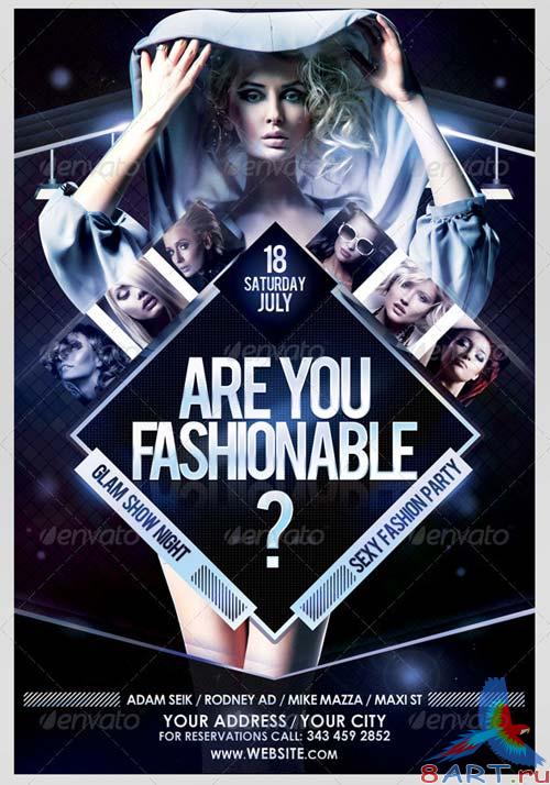GraphicRiver Are You Fashionable? Flyer Template