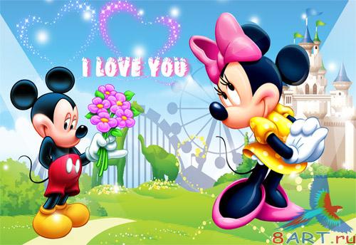 Mickey Mouse PSD