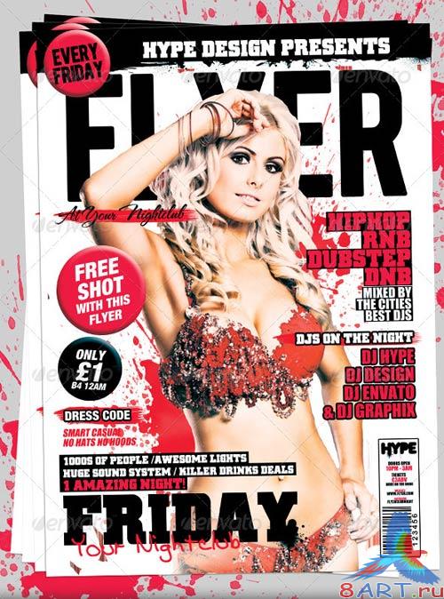 GraphicRiver Flyer Mag Magazine Style Flyer Template GraphicRiver Flyer Mag Magazine Style Flyer Template