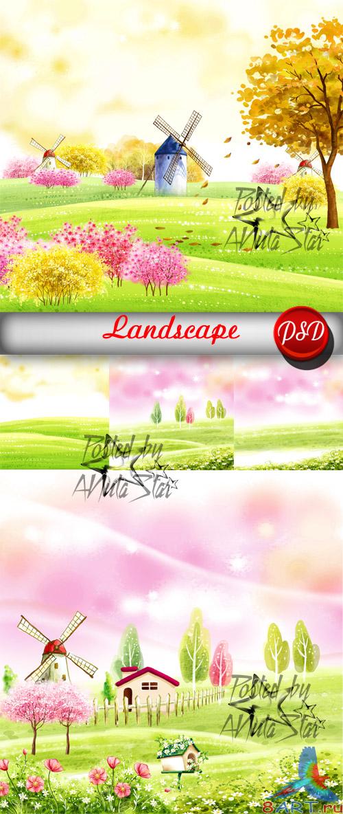 PSD - Landscape   