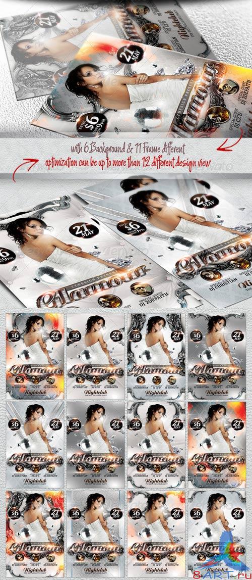 GraphicRiver Glamour Flyer Template 2216703