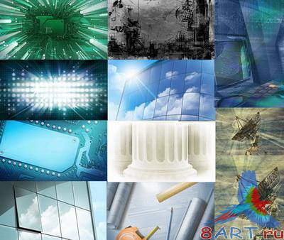 PSD Layered Pictures - Techno