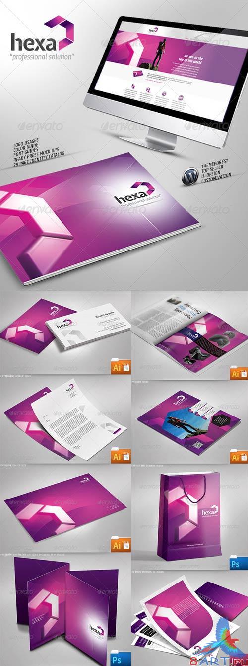 GraphicRiver Hexa Creative Corporate Identity Catalog v8 GraphicRiver Hexa Creative Corporate Identity Catalog v8