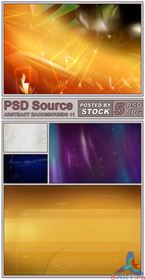 Layered PSD Files - Abstract backgrounds 11
