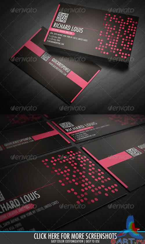 GraphicRiver Quick Response Business Card Design Ver 11